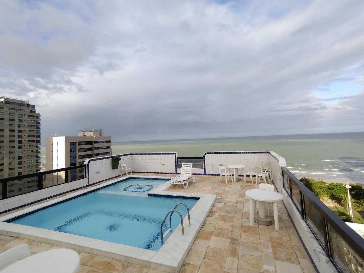 Apto De Frente Para O Mar, Piscina Na Cobertura Recife Luaran gambar